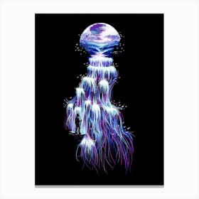 Jellyfish Explorer Canvas Print