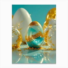 Easter Eggs Canvas Print