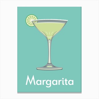 Margarita Mint Canvas Print