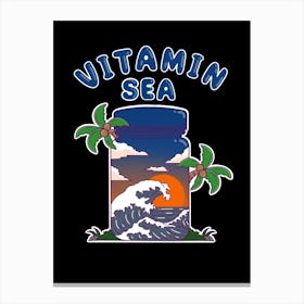 Vitamin Sea 1 Canvas Print