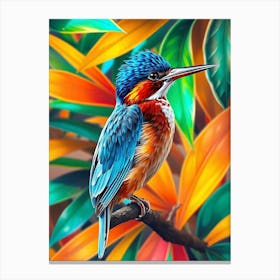 Fisher King Bird Canvas Print