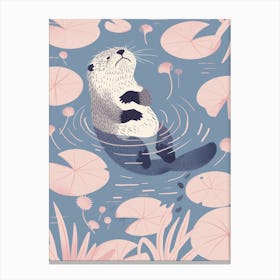 Enjoy Life As An Otter Canvas Print