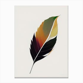 Ash Leaf Abstract 4 Canvas Print
