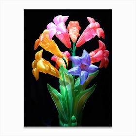 Bright Inflatable Flowers Lily Of The Valley 1 Canvas Print