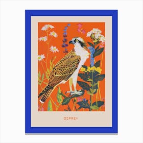 Spring Birds Poster Osprey 1 Canvas Print