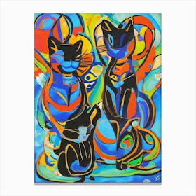 Cats4 Canvas Print