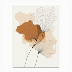 Ginkgo Leaves 8 Canvas Print