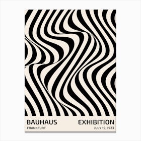 Bauhaus Exhibition Canvas Print