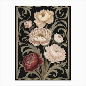 Peonies Canvas Print