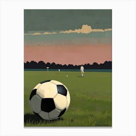 Soccer Ball 3 Canvas Print