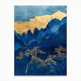 Chinese Mountains 94 Canvas Print