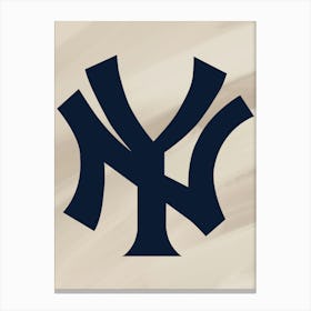New York logo Canvas Print