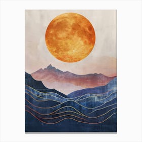 Full Moon Canvas Print Canvas Print