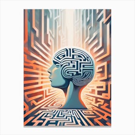 Maze Of The Mind Canvas Print