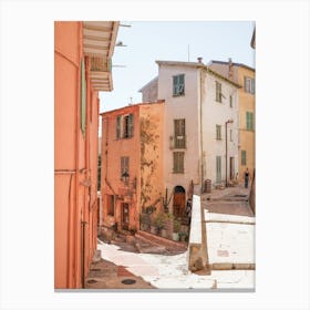 Colorful Streets Of France Canvas Print