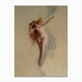 Dawn (1883) – Luis Ricardo Falero (Spanish, 1851 – 1896) Canvas Print