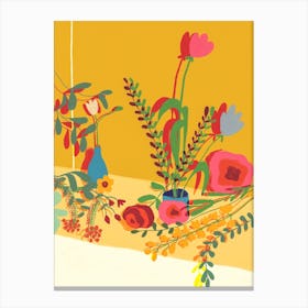 Floral Composition Canvas Print