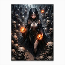 Scary Sexy Witch poster art #7 Canvas Print