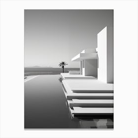 House By The Sea Canvas Print