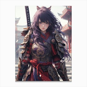 Samurai Girl 2 Canvas Print