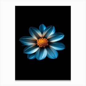 Blue Flower 11 Canvas Print