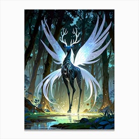 Fairy Deer Canvas Print