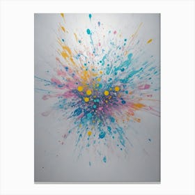 Splatter Painting 2 Canvas Print