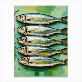 Sardines 25 Canvas Print