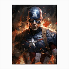 Captain America 36 Canvas Print