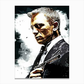 Daniel James Bond Canvas Print