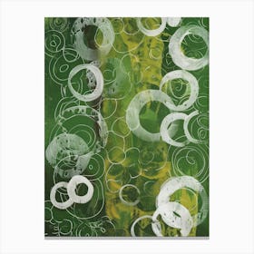 Circles And Swirls Canvas Print