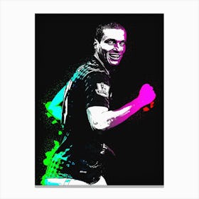 Nemanja Vidic 3 Canvas Print