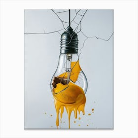 Light Bulb Canvas Print