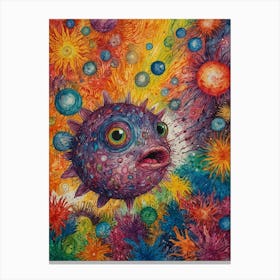 Puffer Fish 1 Canvas Print