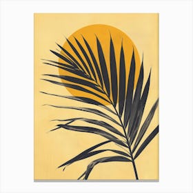 Palm Leaf Canvas Print 2 Canvas Print