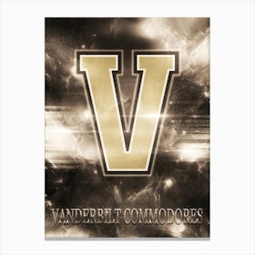 Vanderbilt Commodores Canvas Print