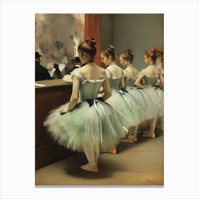 Dancers By Edgar Degas Canvas Print