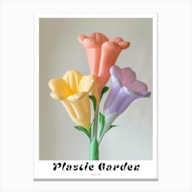 Dreamy Inflatable Flowers Poster Sweet Pea 2 Canvas Print