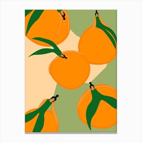 Orange Float Canvas Print