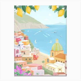 Positano, Italy Canvas Print