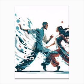 Chinese Dance Canvas Print