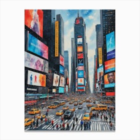 Explore the Vibrant City of New York Canvas Print