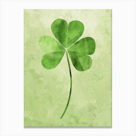 Shamrock Canvas Print