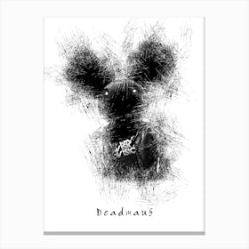 Deadmau5 Sketch Canvas Print