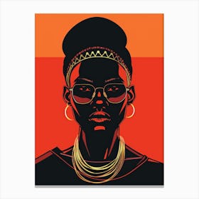 African Woman 68 Canvas Print