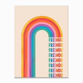 Rainbow Friends Canvas Print
