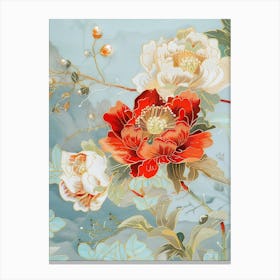 Chinese Flower Painting 82 Canvas Print