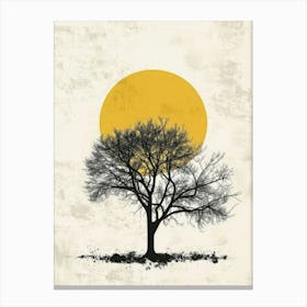 Sunset Tree 1 Canvas Print