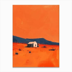 Desert House Canvas Print Canvas Print