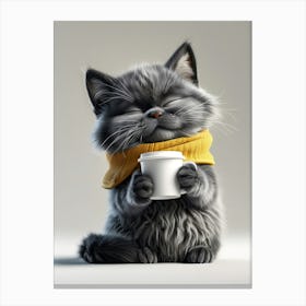 Cute Cat 6 Canvas Print